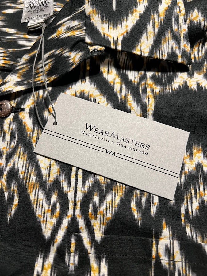 WEARMASTERS by Attractions - Lot.826 Tribal Cotton Shirt - Black