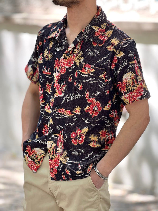 WEARMASTERS by Attractions - Lot.784 Hawaii Pile - Short Sleeve Shirt