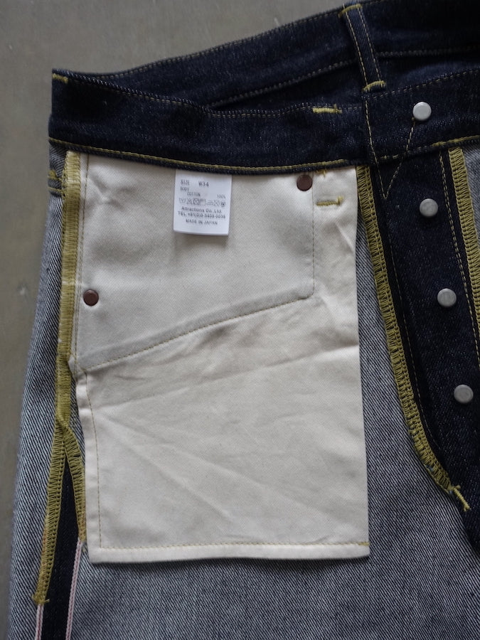 WEARMASTERS by Attractions - Lot.100 Denim Pants - 13.7oz Raw Selvedge Denim - Regular Straight