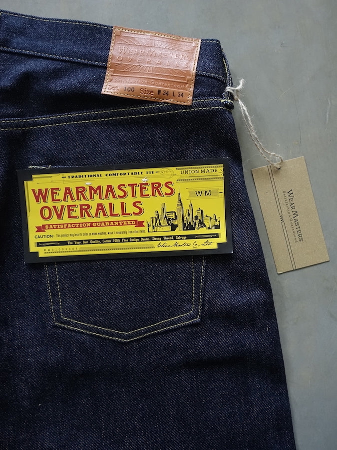 WEARMASTERS by Attractions - Lot.100 Denim Pants - 13.7oz Raw Selvedge Denim - Regular Straight