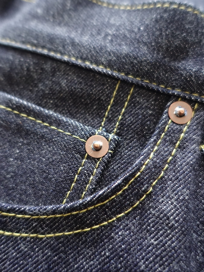 WEARMASTERS by Attractions - Lot.100 Denim Pants - 13.7oz Raw Selvedge Denim - Regular Straight