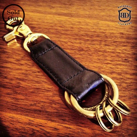 BACKDROP Leathers - KEY RING