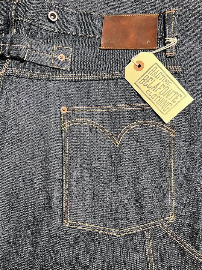 GARAGE DENIM BUCKLE BACK 11.5oz - INDIGO