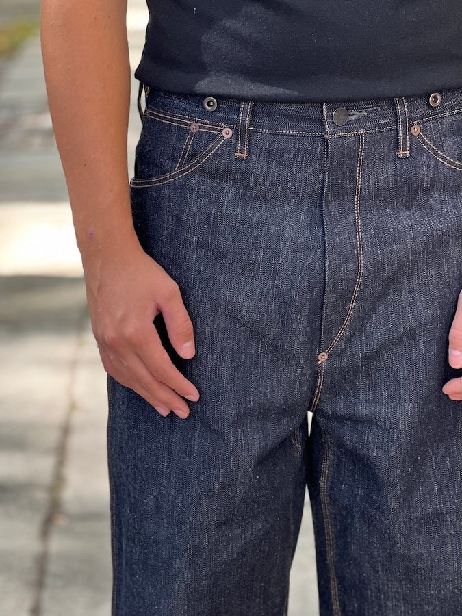 GARAGE DENIM BUCKLE BACK 11.5oz - INDIGO