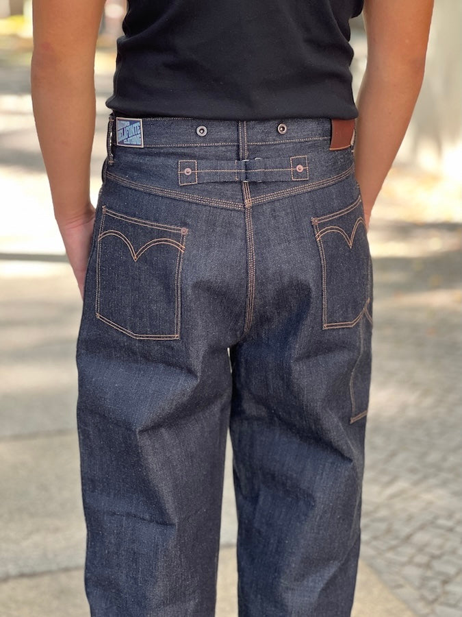 GARAGE DENIM BUCKLE BACK 11.5oz - INDIGO