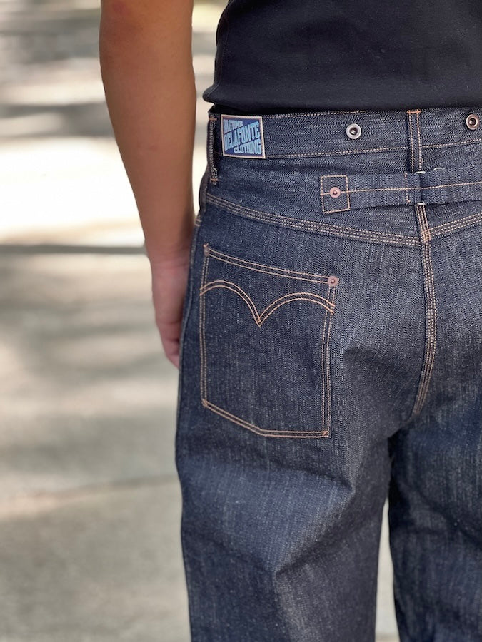 GARAGE DENIM BUCKLE BACK 11.5oz - INDIGO