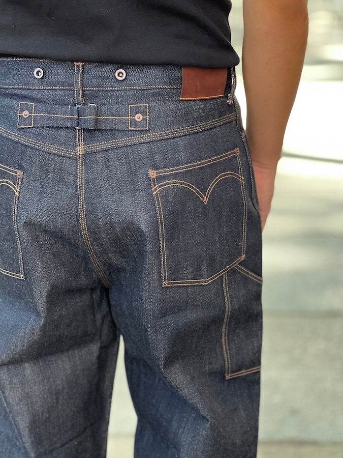 GARAGE DENIM BUCKLE BACK 11.5oz - INDIGO