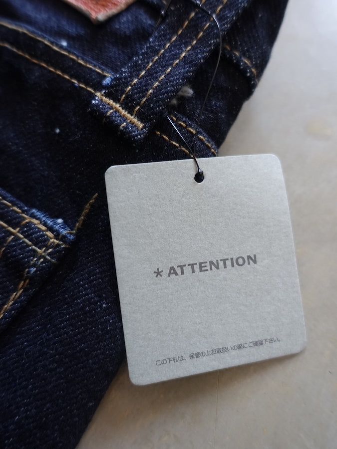 BIG JOHN - M106G (000A) - Extremely Heavy 23oz Selvedge Denim - "TOUGH JEANS" Slim Fit