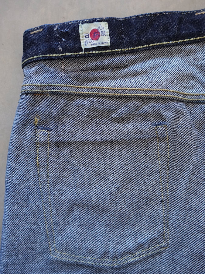 BIG JOHN - M106G (000A) - Extremely Heavy 23oz Selvedge Denim - "TOUGH JEANS" Slim Fit