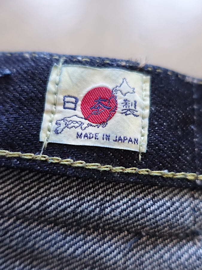 BIG JOHN - M106G (000A) - Extremely Heavy 23oz Selvedge Denim - "TOUGH JEANS" Slim Fit