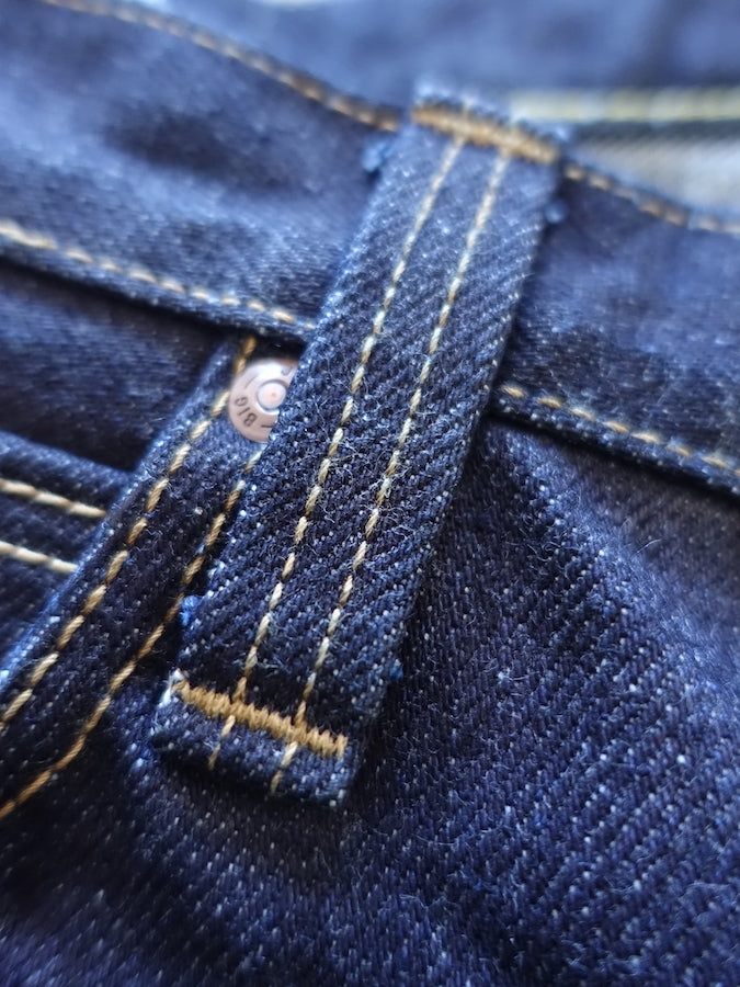 BIG JOHN - M106G (000A) - Extremely Heavy 23oz Selvedge Denim - "TOUGH JEANS" Slim Fit