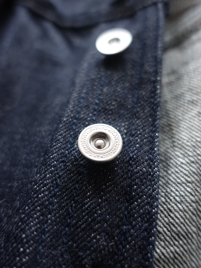 BIG JOHN - R008 (000W) - FLAGSHIP MODEL "RARE" - 15.5oz SAKAMOTO Selvedge Denim - Straight