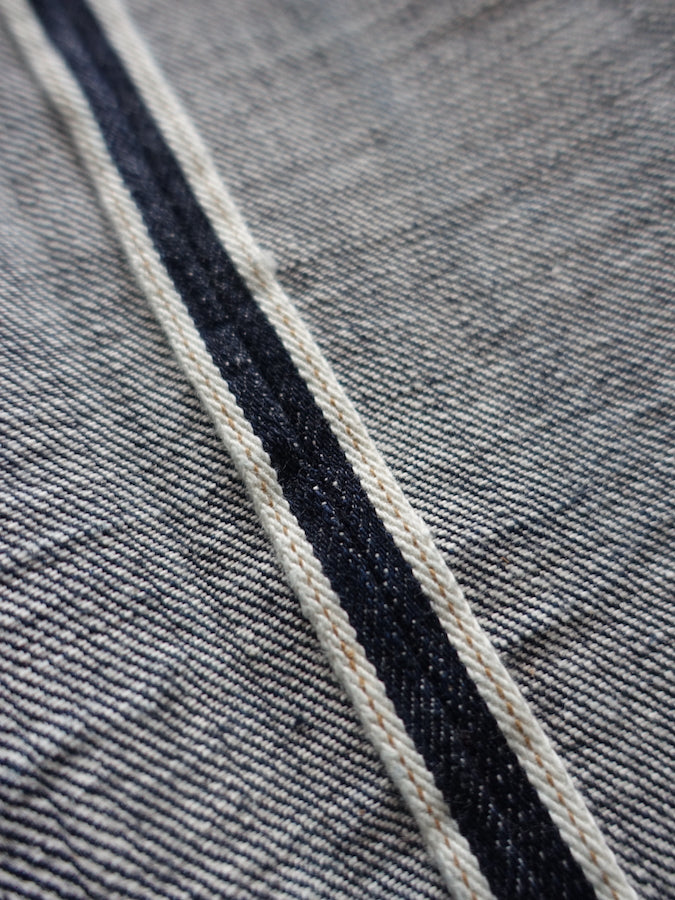 BIG JOHN - R008 (000W) - FLAGSHIP MODEL "RARE" - 15.5oz SAKAMOTO Selvedge Denim - Straight