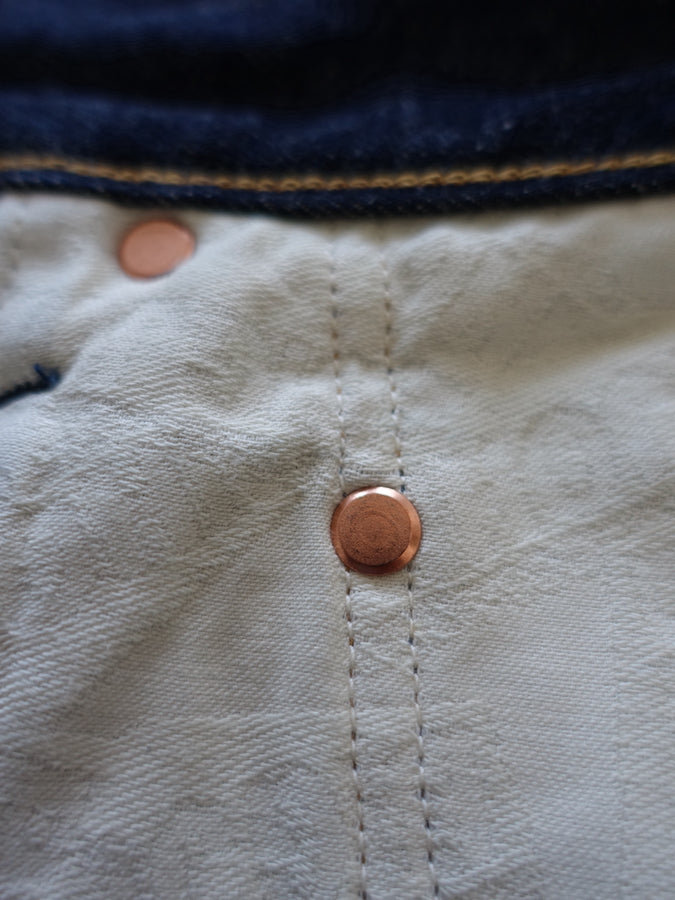 BIG JOHN XX001 (000)『XXXX-EXTRA』Model - ORGANIC COTTON FROM FIVE CONTINENTS - Regular Straight