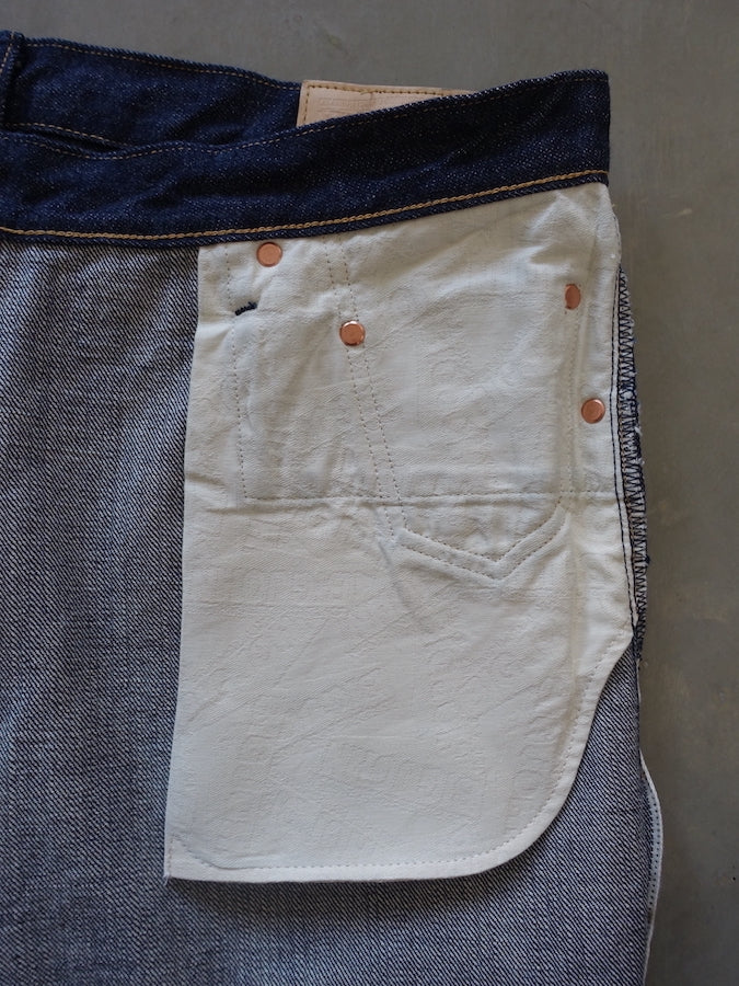 BIG JOHN XX001 (000)『XXXX-EXTRA』Model - ORGANIC COTTON FROM FIVE CONTINENTS - Regular Straight