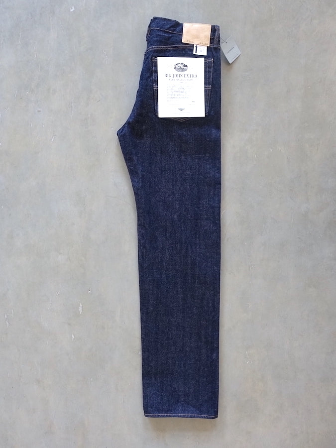 BIG JOHN XX001 (000)『XXXX-EXTRA』Model - ORGANIC COTTON FROM FIVE CONTINENTS - Regular Straight