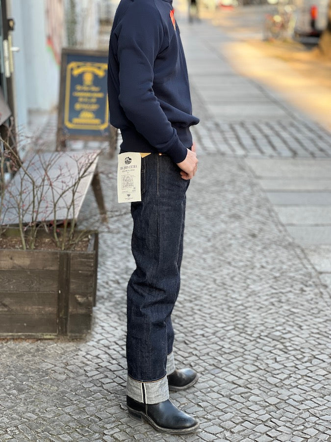 BIG JOHN XX001 (000)『XXXX-EXTRA』Model - ORGANIC COTTON FROM FIVE CONTINENTS - Regular Straight