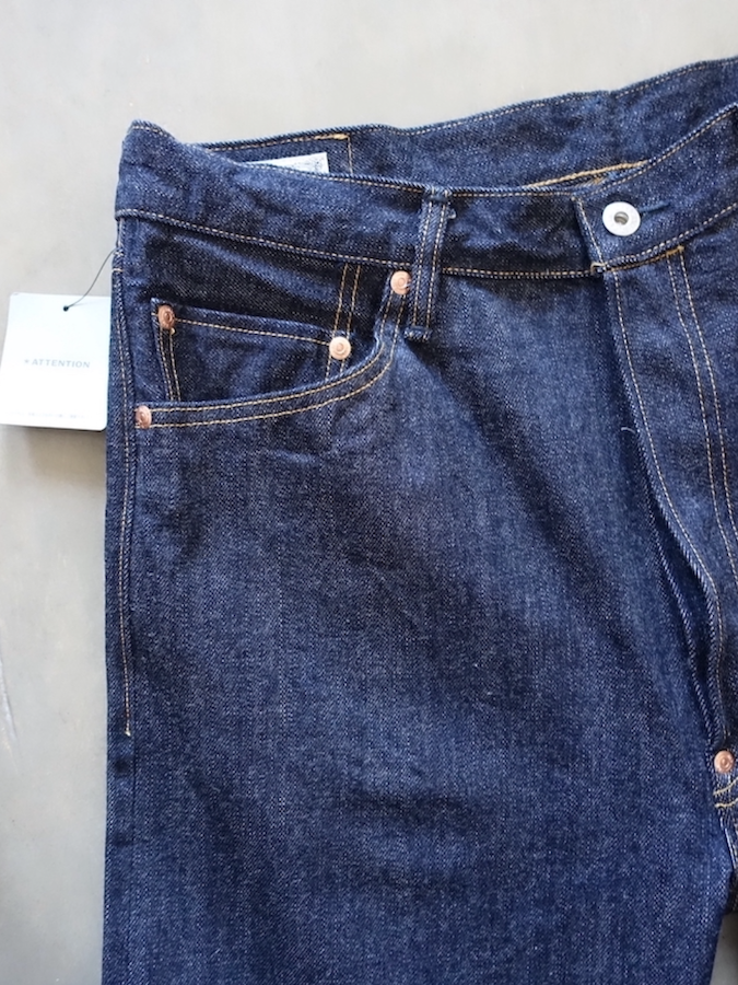 BIG JOHN XX001 (000)『XXXX-EXTRA』Model - ORGANIC COTTON FROM FIVE CONTINENTS - Regular Straight