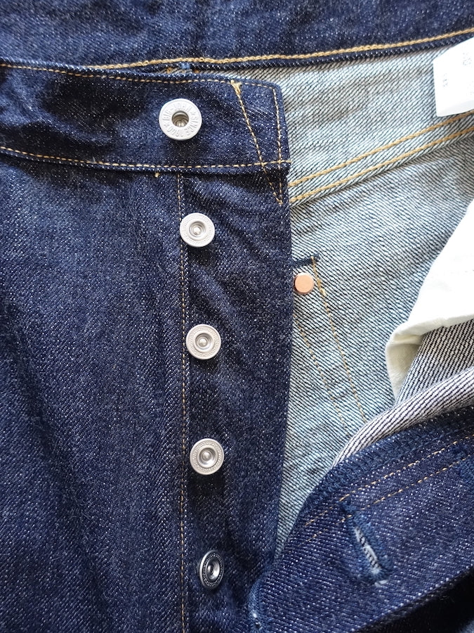 BIG JOHN XX001 (000)『XXXX-EXTRA』Model - ORGANIC COTTON FROM FIVE CONTINENTS - Regular Straight