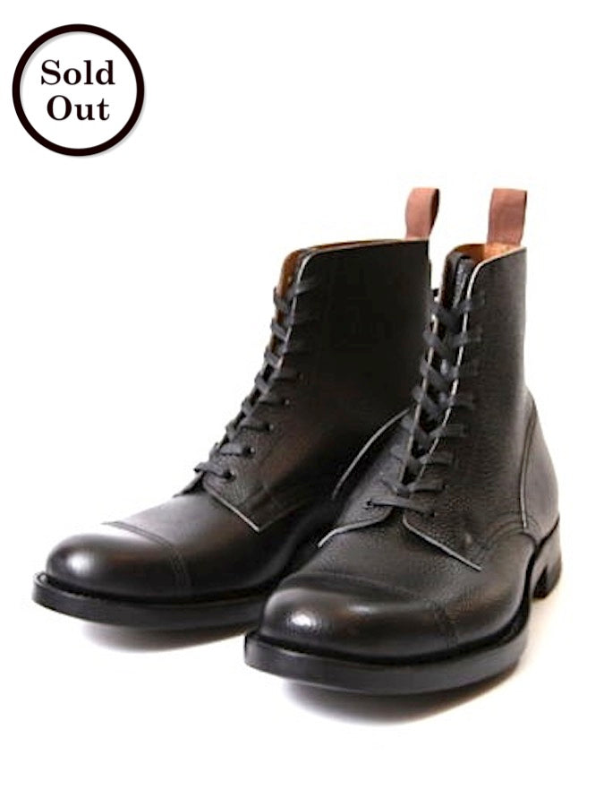 CLINCH BOOTS - Graham - Embossed French Calf Leather - Black