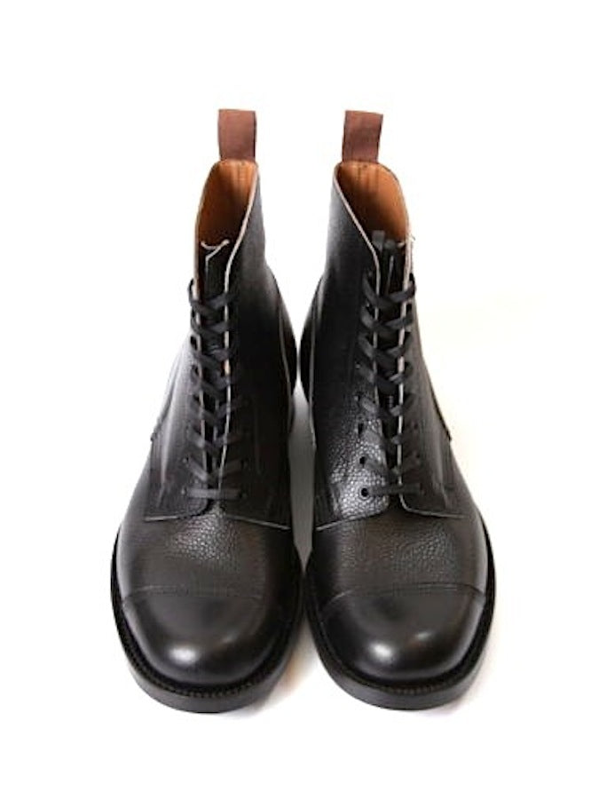 CLINCH BOOTS - Graham - Embossed French Calf Leather - Black