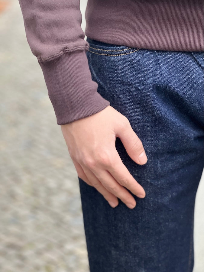 Cushman - 26903 FREEDOM SLEEVE - Heavy Loopwheeled Sweatshirt - Dark Brown