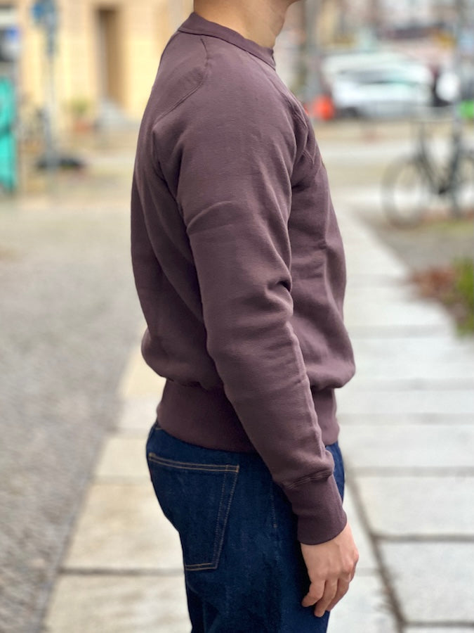 Cushman - 26903 FREEDOM SLEEVE - Heavy Loopwheeled Sweatshirt - Dark Brown