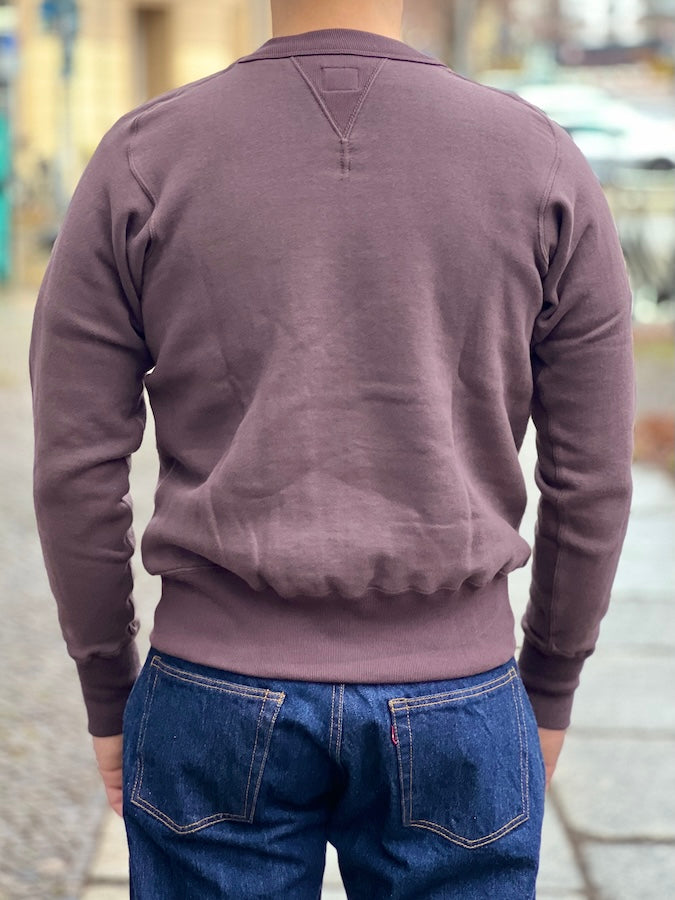 Cushman - 26903 FREEDOM SLEEVE - Heavy Loopwheeled Sweatshirt - Dark Brown