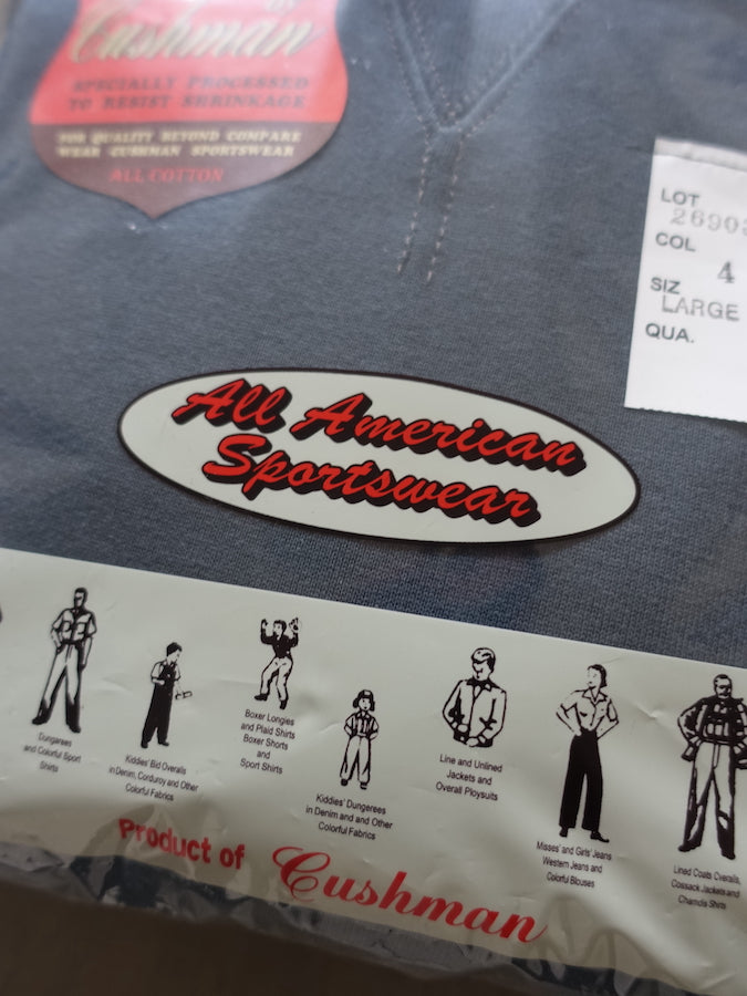 Cushman - 26903 FREEDOM SLEEVE - Heavy Loopwheeled Sweatshirt - Dark Grey