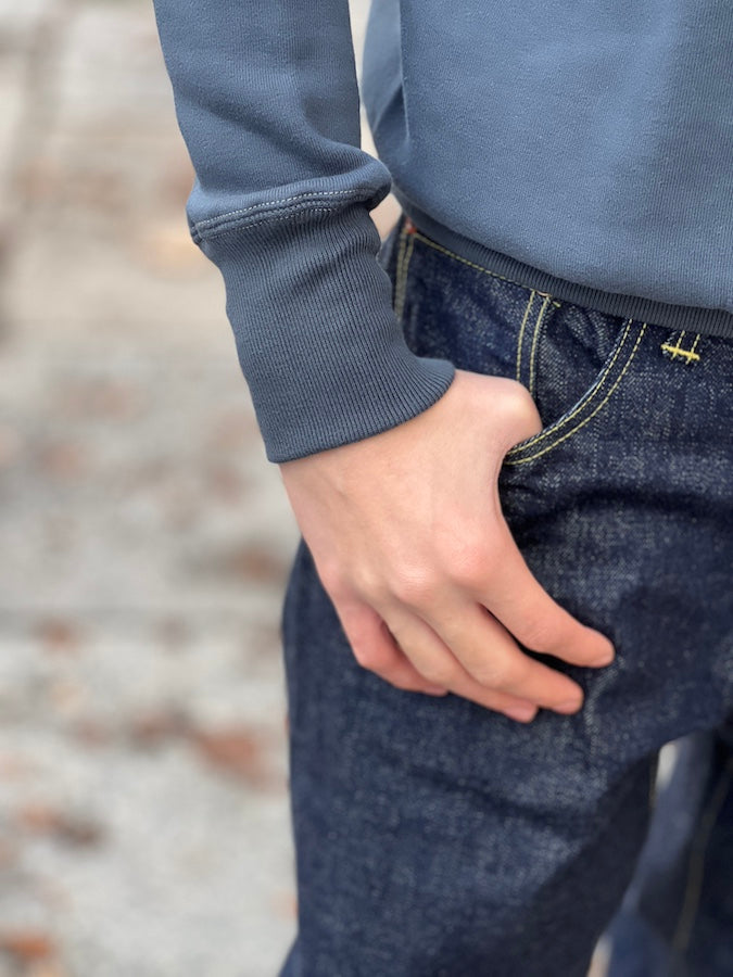 Cushman - 26903 FREEDOM SLEEVE - Heavy Loopwheeled Sweatshirt - Dark Grey