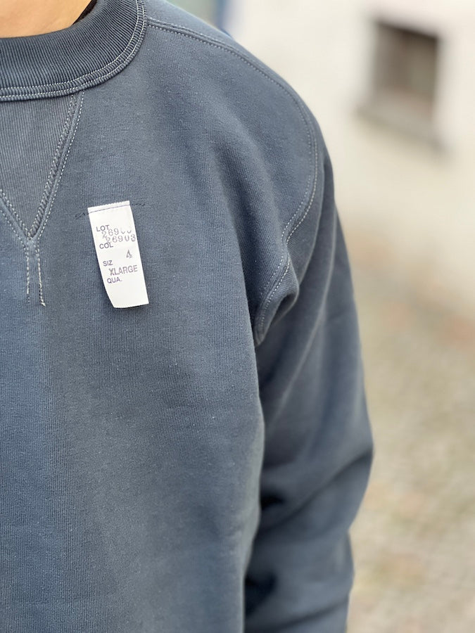 Cushman - 26903 FREEDOM SLEEVE - Heavy Loopwheeled Sweatshirt - Dark Grey