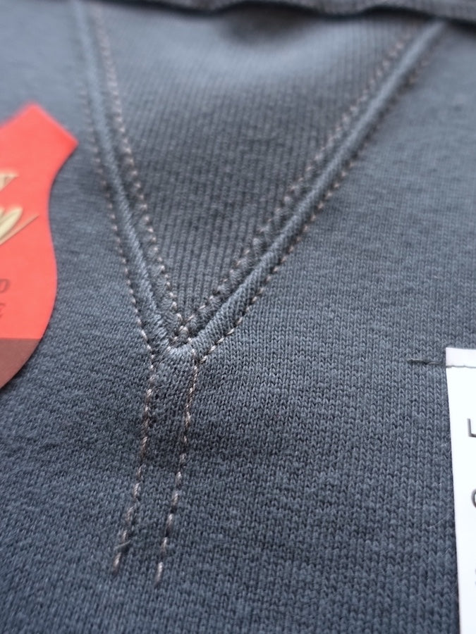 Cushman - 26903 FREEDOM SLEEVE - Heavy Loopwheeled Sweatshirt - Dark Grey