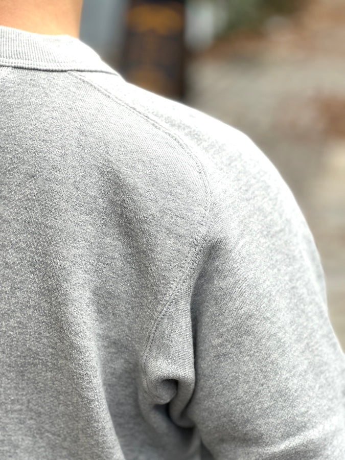 Cushman - 26903 FREEDOM SLEEVE - Heavy Loopwheeled Sweatshirt - Mix Grey