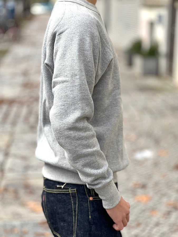 Cushman - 26903 FREEDOM SLEEVE - Heavy Loopwheeled Sweatshirt - Mix Grey