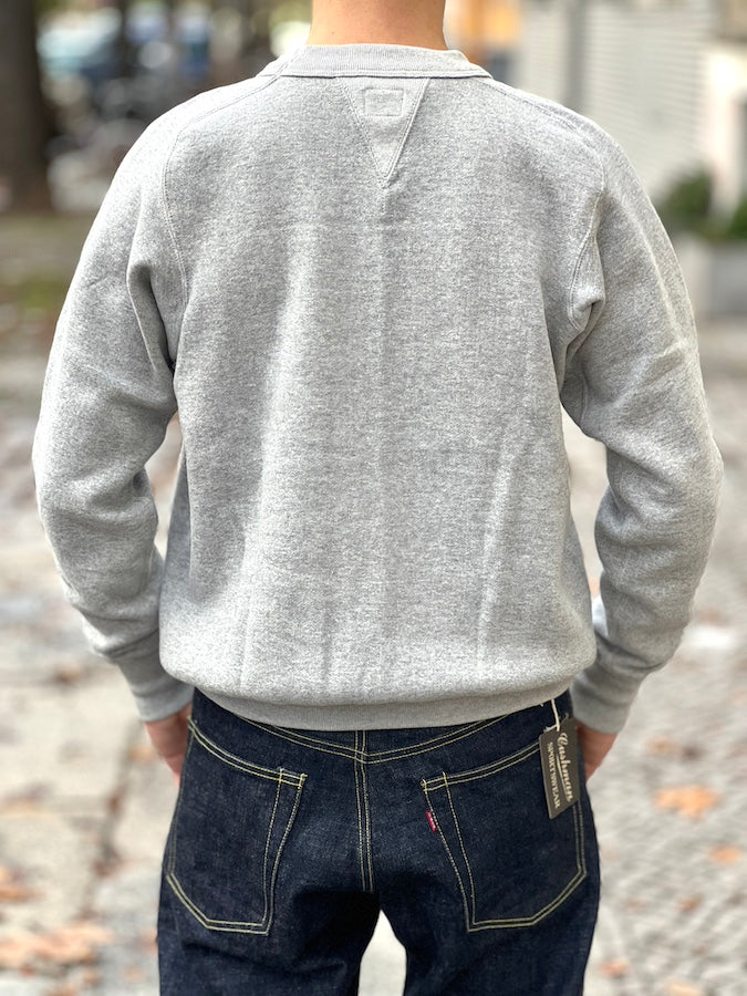 Cushman - 26903 FREEDOM SLEEVE - Heavy Loopwheeled Sweatshirt - Mix Grey