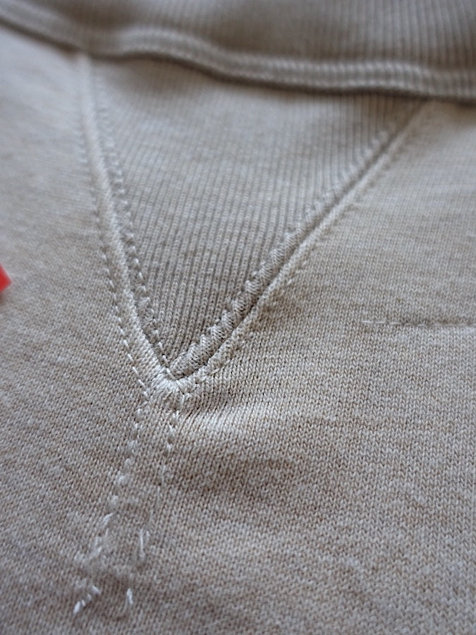 Cushman - 26903 FREEDOM SLEEVE - Heavy Loopwheeled Sweatshirt - Mix Beige