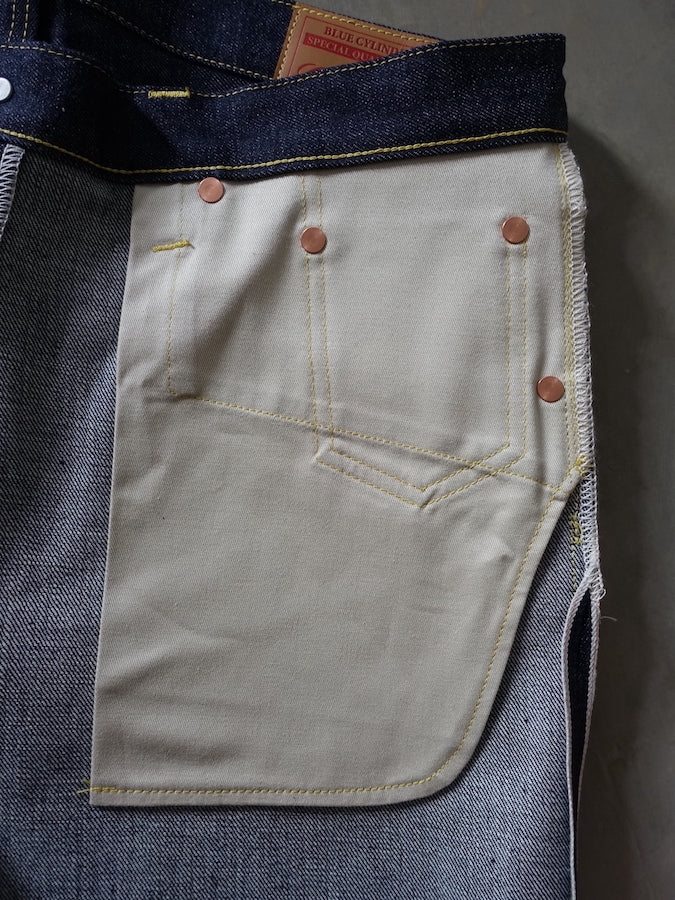 Cushman - Lot 22177 - 5 Pocket Pants - 13.5oz Selvedge Denim - Classic Straight Cut