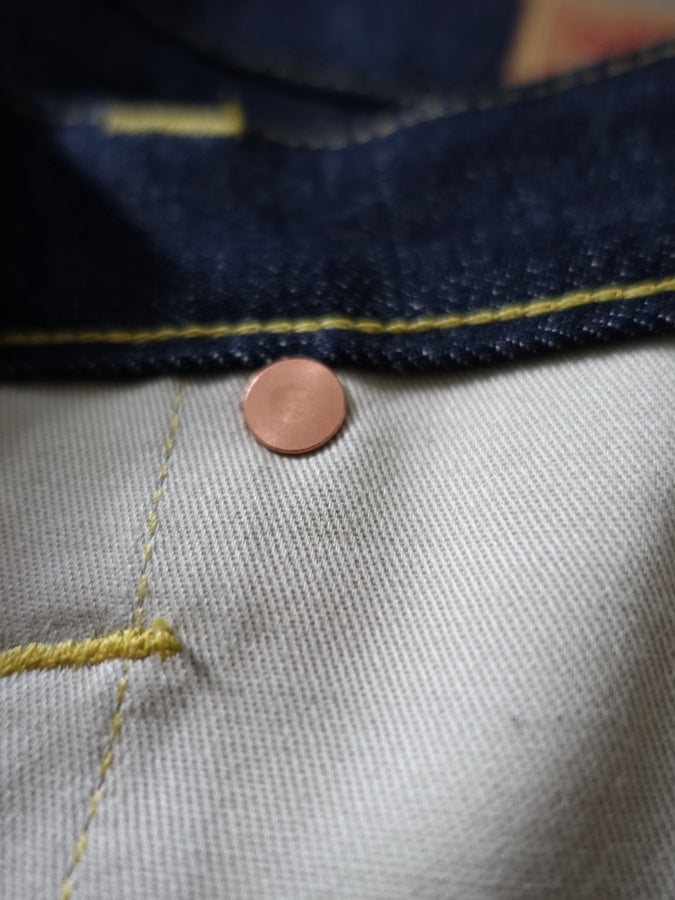 Cushman - Lot 22177 - 5 Pocket Pants - 13.5oz Selvedge Denim - Classic Straight Cut