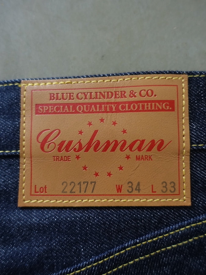 Cushman - Lot 22177 - 5 Pocket Pants - 13.5oz Selvedge Denim - Classic Straight Cut