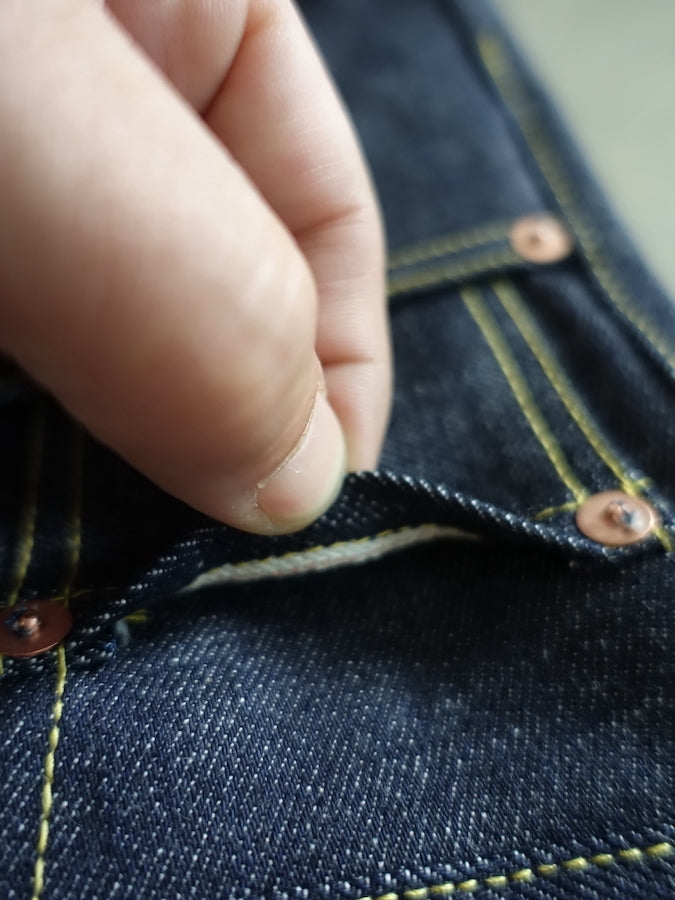 Cushman - Lot 22177 - 5 Pocket Pants - 13.5oz Selvedge Denim - Classic Straight Cut