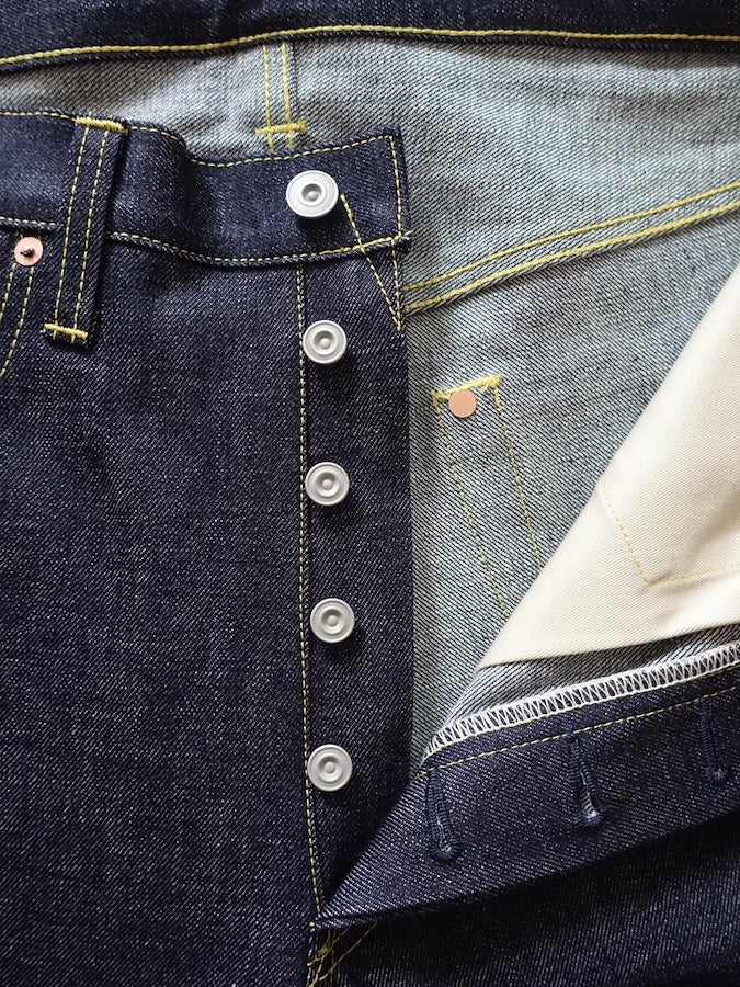 Cushman - Lot 22177 - 5 Pocket Pants - 13.5oz Selvedge Denim - Classic Straight Cut