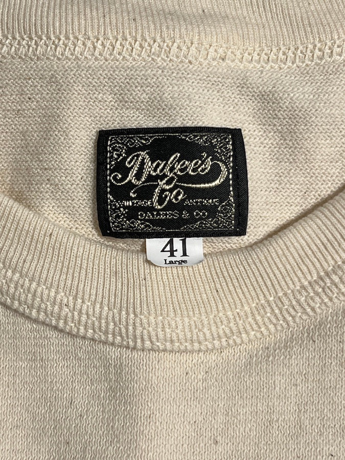 1930s Vintage Structure - 8.5oz Loopwheeled T-Shirt - Natural