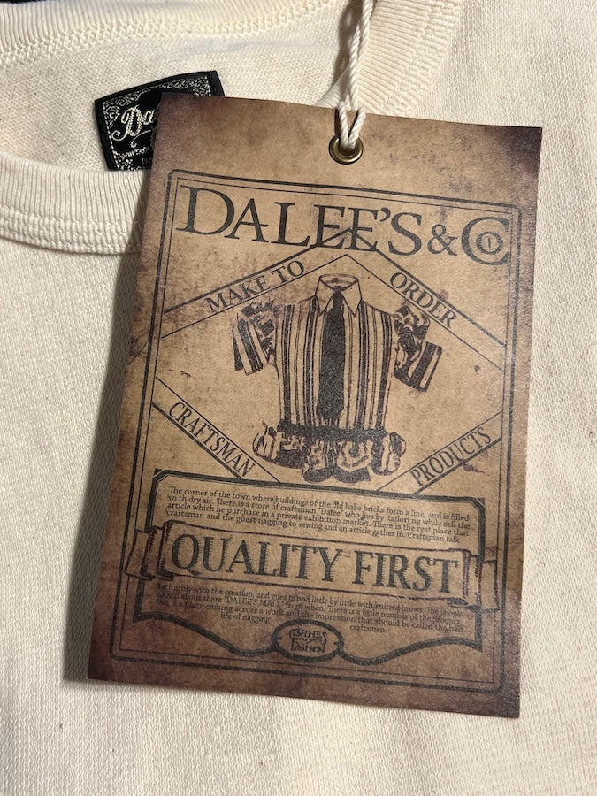1930s Vintage Structure - 8.5oz Loopwheeled T-Shirt - Natural