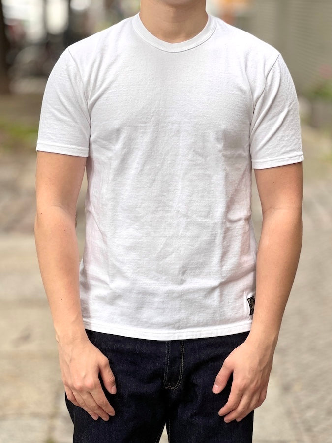 1930s Vintage Structure - 8.5oz Loopwheeled T-Shirt - White