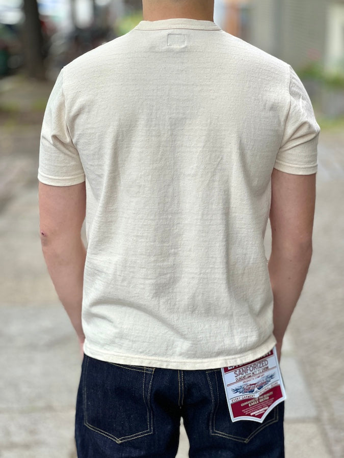 1930s Vintage Structure - 8.5oz Loopwheeled T-Shirt - White