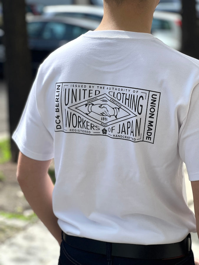 DC4 - Super Heavyweight T-Shirt *** UNION LABEL *** White