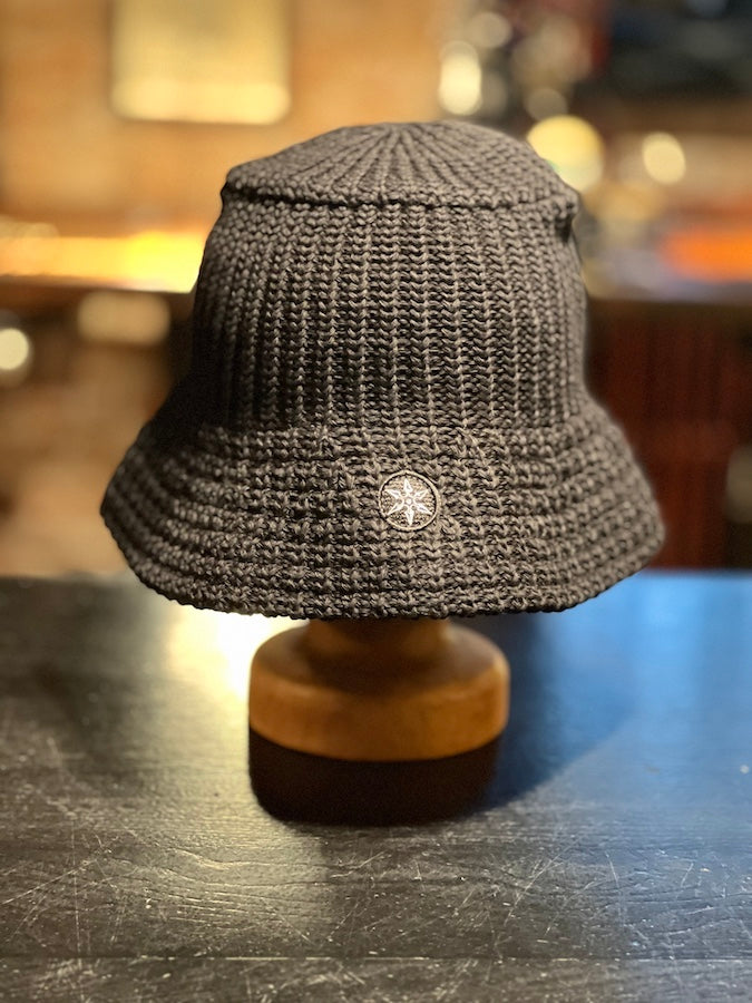 " SHURIKEN " - BUCKET BEANIE Limited Collaboration - Black