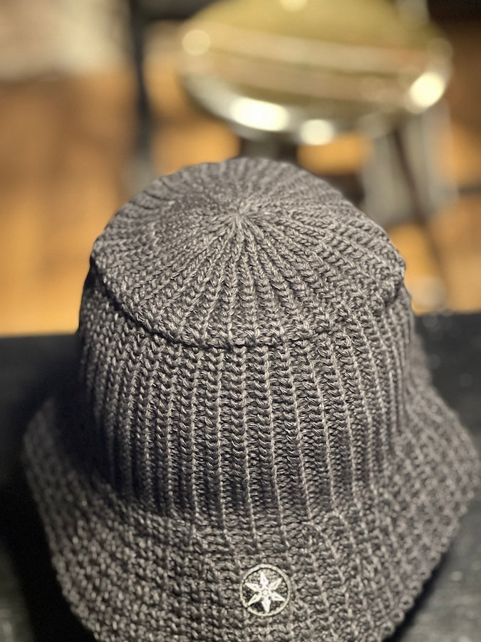 " SHURIKEN " - BUCKET BEANIE Limited Collaboration - Black