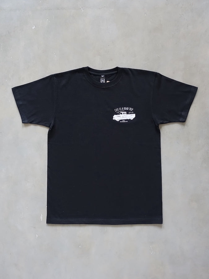 DC4 x BACKDROP Leathers - Special Collaboration 2021 - T-Shirt ✫ LIFE IS A ROAD TRIP ✫