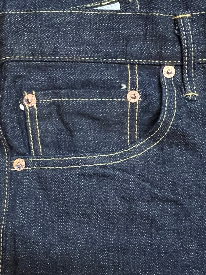 DC4 x ONI Denim "20th Anniversary" Limited Collaboration - 16.5oz Natural Indigo Denim - Lot.244 Custom Straight